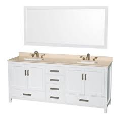 The vanity set is a fully assembled freestanding vanity, in an enduring wood structure. Luxury 66 70 Bathroom Vanities Perigold