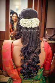 Pin By Almeenayadhav On Pin Your Hair Engagement Hairstyles Bridal Hair Buns Bridal Hair Decorations