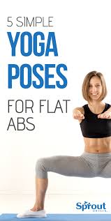 5 Simple Yoga Poses For Flat Abs Yoga Posen Fur Anfanger Yoga Anfanger Yoga Posen