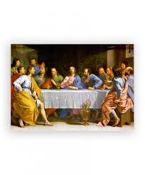 Gravura din ipsos cina cea de taina. IcoanÄ PlastifiatÄ Cina Cea De TainÄ