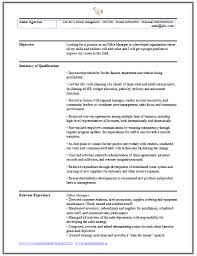 International Standard Resume Sample For All Job Seekers Beautiful Resume Sample Of A Office Manager Wit Office Manager Resume Office Manager Manager Resume