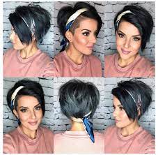 Pin By Serene Castle On Hair In 2020 Short Hair Designs Headbands For Short Hair Short Hair Styles