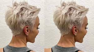 This chop features extra bangs, which give youthfulness to the entire appearance. 60 Gallery Pictures New Pixie Haircuts Idea 2021 For Older Women Youtube