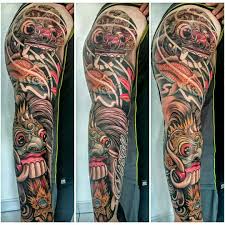 Dan heb je geluk, want hier zijn ze. Barong And Rangda Tattoo Seni Grafis Gambar Seni