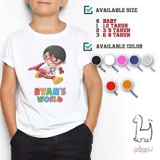 We found ryan s secret roblox lair ryan s world in roblox let s play. Jual C 32 Kaos Premium Distro Quality Ryan S World Ryan Cartoon Youtube Costum Nama T Shirt Anak Online Desember 2020 Blibli