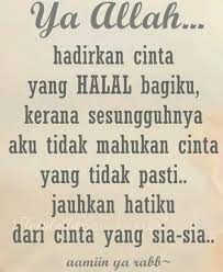 Cinta Yang Halal Islamic Quotes Quotes Love Notes