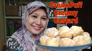 Resepi cream puff 1 cawan air 1 cawan tepung gandum 1/2 cawan mentega / marjerin 3 sb gula 3 biji telur esen vanila inti. Cream Puff Gebu Feeling Macam Makan Aiskrim Youtube