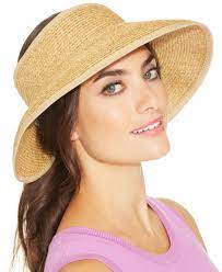 Nine West Roll Up Sun Visor Handbags Accessories Macy S Womens Wrap Scarf Sun Visors Visor