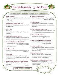 This Christmas Lyrics Game Is A Perfect Group Game Choice For A Family Gathering A Christmas Party Christmas Carol Game Christmas Song Games Christmas Lyrics