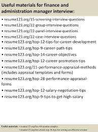 Workplace of the future post covid 19 are you ready? Top 8 Finance And Administration Manager Resume Samples
