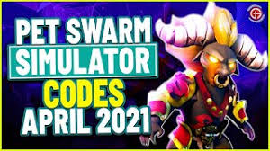 Last updated on 20 may, 2021. Roblox Pet Swarm Simulator Codes April 2021 Gamer Tweak