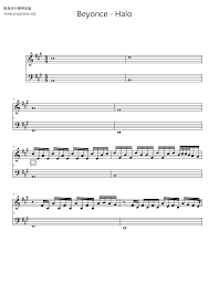 Columbia records released the song, the album's fourth single, to mainstream radio in the united states on january 20, 2009, and to internat. Beyonce Halo Sheet Music Pdf Free Score Download