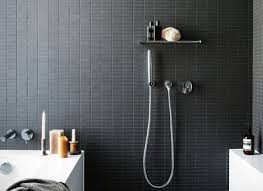 Matte black shower tub kit faucet set with 4 inch high pressure shower head shower combo. Tub Shower Combo Matte Black Tile Soaking Tub Home Decor At Repinned Net