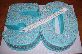 Birthday Cake 50th Birthday Party Ideas For Mom Blue And Silver 50th Birthday Cakes 50th Birthday Women 50th Birthday Cake Blue Birthday Cakes