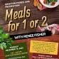 Meals for 1 or 2 event image