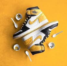 Maybe you would like to learn more about one of these? Art Air Jordan 1 Yellow Ochre Chaussures Homme Chaussure Baskets