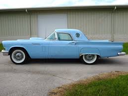 Image result for Dresden Blue 1957 Thunderbird