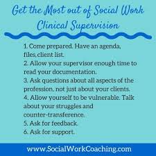 Get The Most Our Of Social Work Clinical Supervision Clinicalsupervision Socialwork Social Work Clinical Supervision Social Work Practice