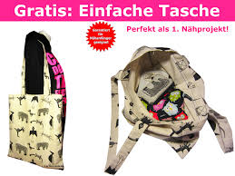 Gratis schnittmuster als freebook zum download. Kostenloses Schnittmuster Tasche Nahen