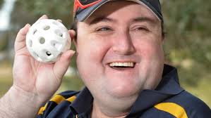 Coach Ben goes in to bat for the blind