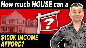 How much house you can afford is also dependent on the interest rate you get, because a lower interest rate could significantly lower your va loan benefits are what make house affordability possible for those who might otherwise not be able to afford a mortgage. How Much House Can I Get With 100k Income Youtube
