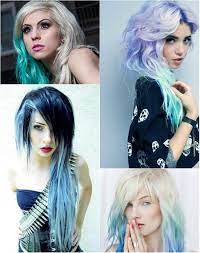 5 Creative Hairstyles For Halloween With Colored Hair Extensions Colored Hair Extensions Hair Styles Hair You Wear