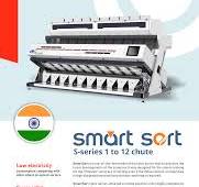 Automatic Tron RG12 InGaAs Rice Color Sorter Machine, Three Phase,  Capacity: 3 Ton