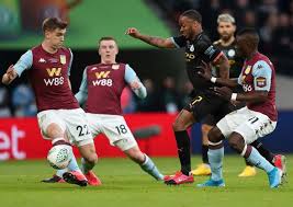 Foden & rodri fire to spare city from loss, stones sent off.soon. Aston Villa 1 2 Man City Aguero On Target As City Win Third Consecutive Carabao Cup Final Football Sport Express Co Uk