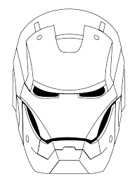 Free printable iron man coloring pages for kids. Iron Man The Iron Man Head