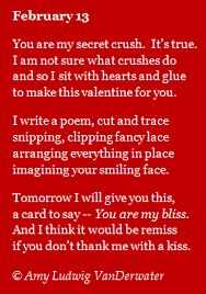 A Valentine Poem Mini Lesson About Counting Syllables And Three Valentine Craft Ideas From The Poem Farm A Site Full O Valentines Poems Poems Poetry Ideas