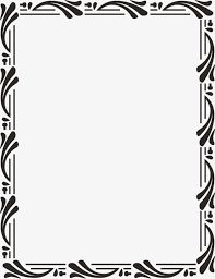 Black Border Black Vector Border Vector Tabular Frame Material Png Transparent Clipart Image And Psd File For Free Download Ornate Frame Monochrome Clipart Images