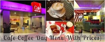 Cafe Coffee Day Menu With Price India Travel Forum