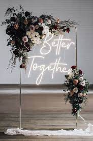 Whether for wedding shots, stock images, or product photography, knowing what to shoot puts you at the top of the curve. Wedding Trends 2021 Hottest Ideas For Colors Dresses Decor More Wedding Decorations Wedding Ceremony Backdrop Neon Wedding