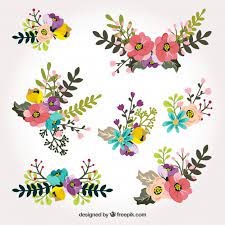 #flower collection #pink aesthetic #beauty of nature #flower aesthetic. Free Vector Spring Flower Collection
