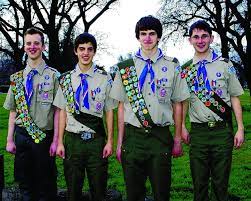 Four To Become Eagle Scouts
