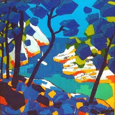 Deborah Lawrenson Abstract Tree Abstract Painting