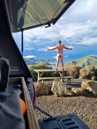 Enjoying the view nudes | GLAMOURHOUND.COM