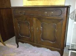 Antique Vintage Sideboard With Great Details Found On Estatesales Net Would Look Amazing Painted Vintage Sideboard Antique Dealer Antiques