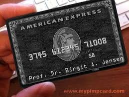 How does the coveted american express black card—the choice of the elite—compare to the amex platinum card? Mypimpcard Com Fake Black Card Generator Get A Black Card Credit Card Image With Your Credit Card Images American Express Black Card American Express Card