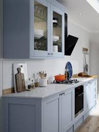 Fairford Blue Howdens Howdens Kitchens Galley Kitchen Design Online Kitchen Design
