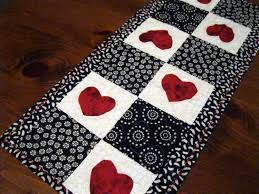 What Is Black And White And Red All Over This Item Is Unavailable Valentine Table Runner Quilted Table Runners Mini Quilts