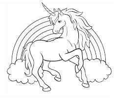 Tema por colorlib desenvolvido em wordpress. Desenhos De Unicornio Com Arco Iris Para Colorir E Imprimir Colorironline Com