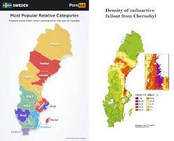 Most popular porn category vs radioactive fallout from Chernobyl in Sweden  : reurope