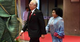 Malaysia's former prime minister najib razak arrives at the duta court complex awaiting a verdict in his corruption trial in kuala lumpur on jul 28, 2020. Malaysia Najib Razak Banned From Leaving Country