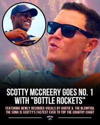 Summer may be in the "cracked rear view," but that's what makes Scotty  McCreery's "Bottle Rockets," featuring Hootie & the Blowfish, the perfect  song for now... and many have picked up on