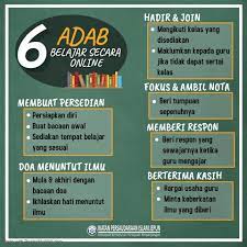 Apabila seseorang terhambat untuk memahami suatu materi pelajaran (agama islam maupun sains), maka bertanya kepada orang yang lebih mengetahui hal tersebut bukanlah sebuah perbuatan yang memalukan. Ipij 6 Adab Belajar Secara Online Membuat Facebook