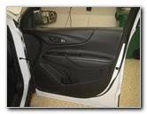 I tried my key fob and the lights flashed but again, the doors remained locked. Chevrolet Equinox Interior Door Panel Removal Speaker Upgrade Guide 2018 To 2022 3rd Generation Picture Illustrated Automotive Maintenance Diy Instructions