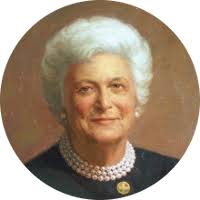 Family relationship of Thomas Harrison and Barbara (Pierce) Bush via  Richard Fitzalan