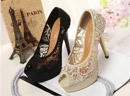 Black And Cream Open Toe Lace Shoes Pictures Photos And Images For Facebook Tumblr Pinterest And Twitter