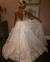 Long Sleeve Sparkle Wedding Dress